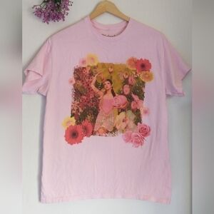 Melanie Martinez Floral T Shirt Pink Size Large
